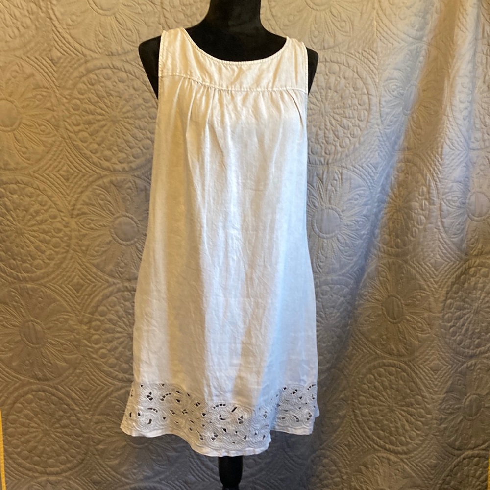 Linen Sleeveless Dress